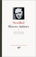Cover of Oeuvres intimes