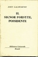 Cover of Il signor Forsyte, possidente