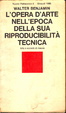 Cover of L'opera d'arte nell'era della sua riproducibilità tecnica