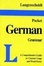 Cover of Langenscheidt's Pocket German Grammar