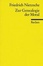 Cover of "Zur Genealogie Der Moral"