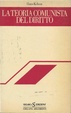 Cover of La teoria comunista del diritto