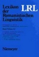 Cover of Lexikon der romanistischen Linguistik