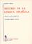 Cover of Historia de la lengua española