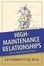Cover of "High-Maintenance Relationships"