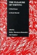 Cover of The Pleasure of Writing Critical Essays on Dacia Maraini