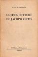 Cover of Ultime lettere di Jacopo Ortis