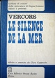 Cover of Le silence de la mer