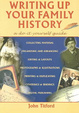 Cover of Writing up your family history