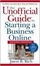 Cover of Unofficial Guide to Starting a Business Online