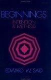 Beginnings : Intention and Method