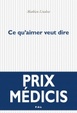 Cover of Ce qu'aimer veut dire