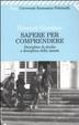 Cover of Sapere per comprendere