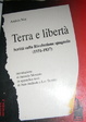 Cover of Terra e libertà