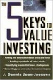 Cover of The 5 Keys to Value Investing