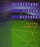 Cover of Elementary Linear Algebra