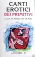 Cover of Canti erotici dei primitivi