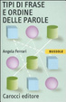 Cover of Tipi di frase e ordine delle parole