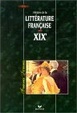 Cover of Histoire de la littérature française. XIXe