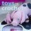 Cover of 'Toys to Crochet'