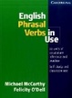Cover of English Phrasal Verbs in Use. Intermediate to upper-intermediate