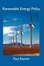 Cover of "Renewable Energy Policy"