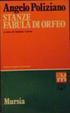 Cover of Stanze­ - Fabula di Orfeo