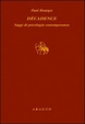 Cover of Décadence