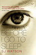 Cover of Before I Go to Sleep