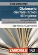 Cover of Dizionario dei falsi amici di inglese