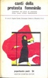 Cover of Canti della protesta femminile