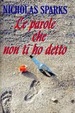 Cover of Le parole che non ti ho detto