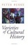 Cover of "Varieties of Cultural History"