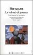 Cover of La volontà di potenza