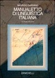 Cover of Manualetto di linguistica italiana