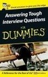 Cover of Answering Tough Interview Questions for Dummies