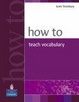 Cover of How to Teach Vocabulary