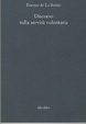 Cover of Discorso sulla servitù volontaria