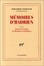 Cover of Mémoires d'Hadrien