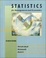 Cover of "Statistics for Management and Economics"