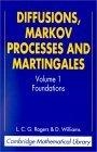 Diffusions, Markov Processes, and Martingales (Cambridge Mathematical Library)