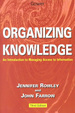 Cover of Organizing knowledge