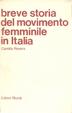 Cover of Breve storia del movimento femminile in Italia