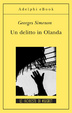 Cover of Un delitto in Olanda