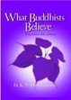 Cover of What Buddhists Believe