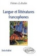 Cover of Langue et littératures francophones