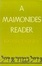 Cover of "Maimonides Reader"