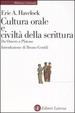 Cover of Cultura orale e civiltà della scrittura