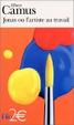 Cover of Jonas ou l'artiste au travail, suivi de 