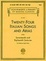 Cover of 24 Italian Songs and Arias - Medium High Voice (Book only)